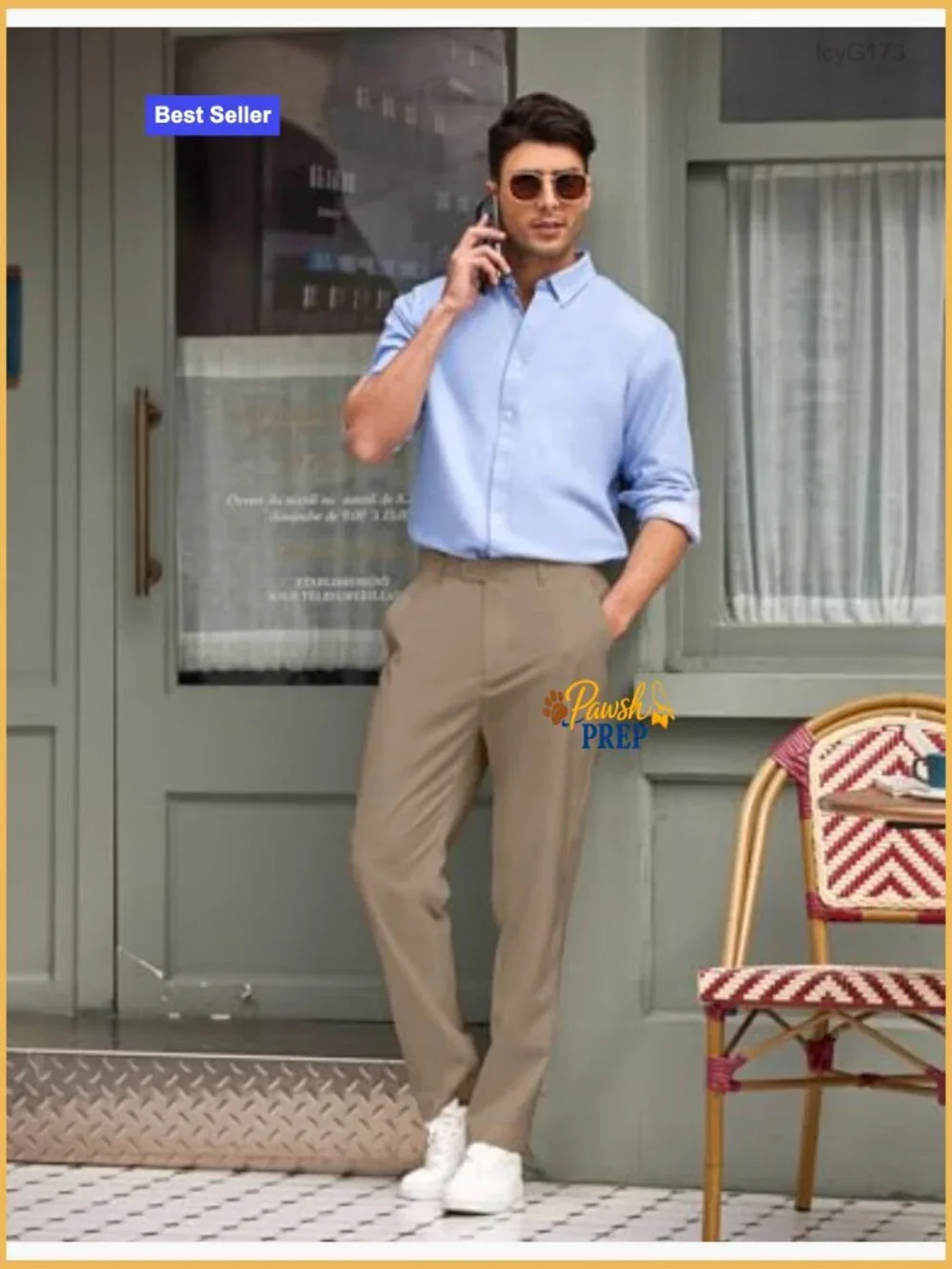 Men's Classic Fit Flat Front Dress Pants No Iron Premium Casual Expandable
